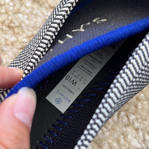 NWT Rothy’s Round-Toe Grey Birdseye - Picture 5 of 11